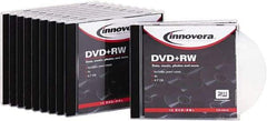 innovera - DVD+RW Discs - Use with CD, DVD Drives - Benchmark Tooling