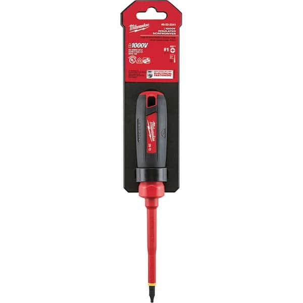 Milwaukee Tool - Precision & Specialty Screwdrivers Type: Screwdriver Overall Length Range: 7" - 9.9" - Benchmark Tooling