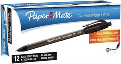 Paper Mate - 1mm Ball Point Retractable Pen - Black - Benchmark Tooling