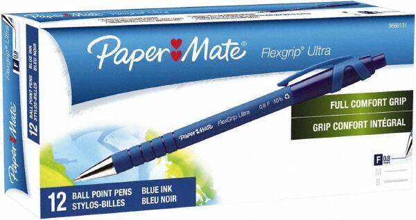 Paper Mate - 0.8mm Ball Point Retractable Pen - Blue - Benchmark Tooling