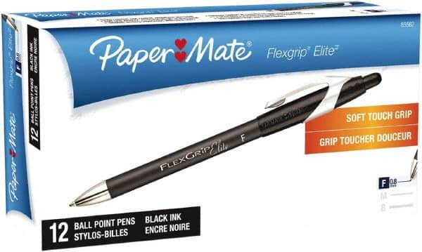 Paper Mate - 0.8mm Ball Point Retractable Pen - Black - Benchmark Tooling