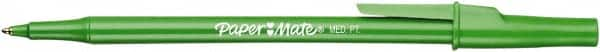 Paper Mate - 1mm Ball Point Stick Pen - Green - Benchmark Tooling