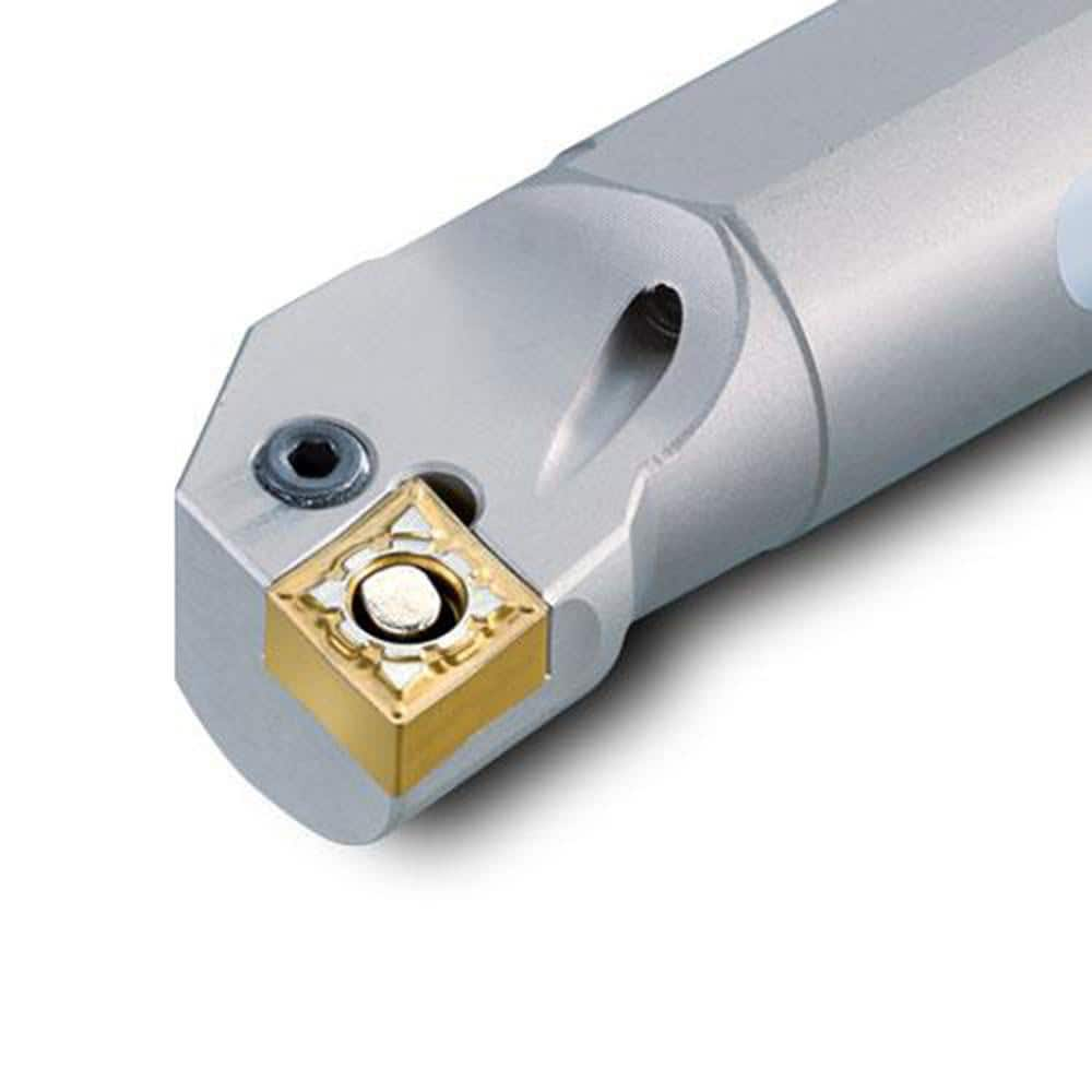 Indexable Boring Bar:  A16T-HCLNR-33,  1.00 mm Shank Dia,  95.00&deg N/A Steel 12.0000″ OAL,  Lever,