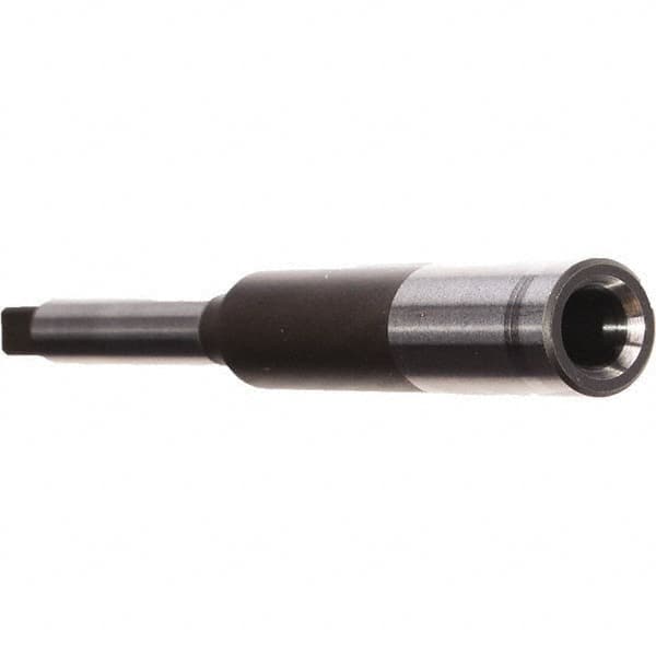 Emuge - 10mm Shank Diam, 10mm Hole Diam, Straight Shank Shrink Fit Tool Holder & Adapter - 15mm Nose Diam, 34mm Clamping Depth, Through Coolant - Exact Industrial Supply