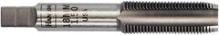 Irwin Hanson - M18x1.50 Metric 2B 4 Flute Bright Finish Carbon Steel Straight Flute Standard Hand Tap - Plug, Right Hand Thread, Oversize - Exact Industrial Supply