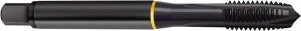 Guhring - M18x1.50 Metric Fine, Oxide Finish, Cobalt Spiral Point Tap - Plug Chamfer, Right Hand Thread, 4.031" OAL, 0.984" Thread Length, 0.542" Shank Diam, 6H Class of Fit, Series 4417 - Exact Industrial Supply