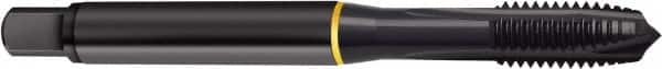 Guhring - M10x1.50 Metric Coarse, Oxide Finish, Cobalt Spiral Point Tap - Plug Chamfer, Right Hand Thread, 2.941" OAL, 0.787" Thread Length, 0.381" Shank Diam, 6H Class of Fit, Series 4415 - Exact Industrial Supply