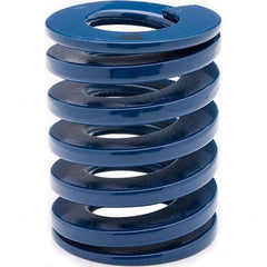 Associated Spring Raymond - 30mm Hole Diam, 15mm Rod Diam, 70mm Free Length, Blue Die Spring - Benchmark Tooling