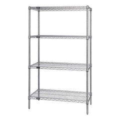 Quantum Storage - Wire Shelving Type: Wire Shelving - Starter Unit Starter or Add-On: Starter - Benchmark Tooling