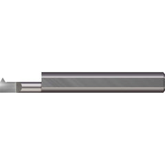 Micro 100 - Single Point Threading Tools; Thread Type: Internal ; Material: Solid Carbide ; Profile Angle: 60 ; Threading Diameter (Decimal Inch): 0.2300 ; Cutting Depth (Decimal Inch): 0.6000 ; Maximum Threads Per Inch: 40 - Exact Industrial Supply