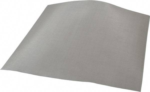 Value Collection - 36 Gage, 0.009 Inch Wire Diameter, 50 x 50 Mesh per Linear Inch, Stainless Steel, Wire Cloth - 0.011 Inch Opening Width, 12 Inch Wide x 12 Inch Stock Length - Benchmark Tooling