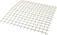 Value Collection - 11 Gage, 0.12 Inch Wire Diameter, 3/4 x 3/4 Mesh per Linear Inch, Stainless Steel, Wire Cloth - 0.63 Inch Opening Width, 12 Inch Wide x 12 Inch Stock Length - Benchmark Tooling