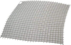 Value Collection - 18 Gage, 0.047 Inch Wire Diameter, 2 x 2 Mesh per Linear Inch, Stainless Steel, Wire Cloth - 0.453 Inch Opening Width, 12 Inch Wide x 12 Inch Stock Length - Benchmark Tooling