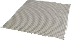 Value Collection - 18 Gage, 0.047 Inch Wire Diameter, 3 x 3 Mesh per Linear Inch, Stainless Steel, Wire Cloth - 0.286 Inch Opening Width, 12 Inch Wide x 12 Inch Stock Length - Benchmark Tooling