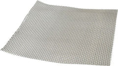 Value Collection - 19 Gage, 0.041 Inch Wire Diameter, 5 x 5 Mesh per Linear Inch, Stainless Steel, Wire Cloth - 0.159 Inch Opening Width, 12 Inch Wide x 12 Inch Stock Length - Benchmark Tooling