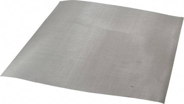 Value Collection - 33 Gage, 0.0075 Inch Wire Diameter, 60 x 60 Mesh per Linear Inch, Stainless Steel, Wire Cloth - 0.006 Inch Opening Width, 12 Inch Wide x 12 Inch Stock Length - Benchmark Tooling