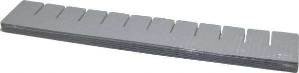 Quantum Storage - 16-1/2" Wide x 3-1/2" High, Gray Bin Divider - Use with DG92035 - Benchmark Tooling