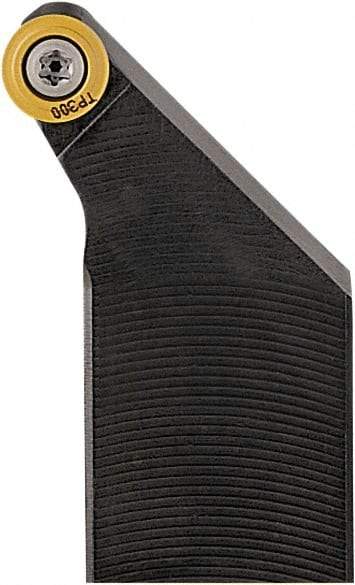 Seco - SRSC, Right Hand Cut, 20mm Shank Height x 20mm Shank Width, Neutral Rake Indexable Turning Toolholder - 125mm OAL, RCMT 0602 Insert Compatibility, Series Screw Lock - Benchmark Tooling