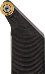 Seco - SRSC, Left Hand Cut, 25mm Shank Height x 25mm Shank Width, Neutral Rake Indexable Turning Toolholder - 150mm OAL, RCMT 0602 Insert Compatibility, Series Screw Lock - Benchmark Tooling