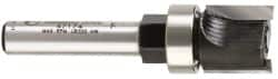 Amana Tool - 1/2" Cut Diam, 1/2" Length of Cut, 2 Flute Pattern-Cutting Edge Profile Router Bit - Carbide-Tipped, 1/4" Shank Diam, 1-15/16" OAL, Uncoated - Benchmark Tooling