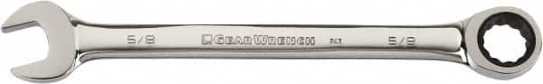 GearWrench - 1-11/16" 12 Point Combination Wrench - Chrome Vanadium Steel, Full Polish Finish - Benchmark Tooling