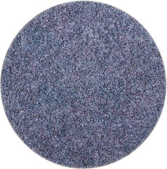 3M - 3" Disc Diam, Ceramic Quick Change Disc - Type S Attaching System, Nonwoven, Blue, Coarse Grade, 18,000 RPM - Benchmark Tooling