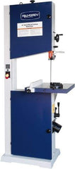 Palmgren - 18" Throat Capacity, Variable Speed Pulley Vertical Bandsaw - 45, 65, 90, 110, 155, 215, 3,000 SFPM, 1.5 hp, Single Phase - Benchmark Tooling