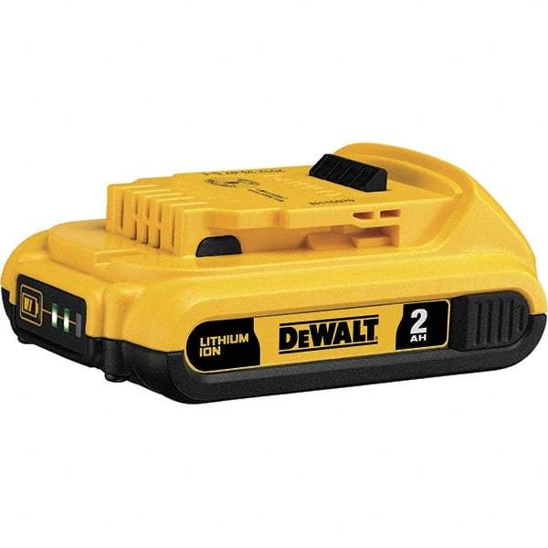 DeWALT - 20 Volt Lithium-Ion Power Tool Battery - 2 Ahr Capacity, 35 min Charge Time, Series XR - Benchmark Tooling