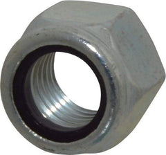 Value Collection - 3/4-10 UNC Grade 5 Hex Lock Nut with Nylon Insert - 1-1/16" Width Across Flats, 7/8" High, Zinc Trivalent Chromate Finish - Benchmark Tooling