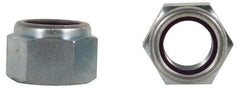 Value Collection - 7/16-20 UNF 18-8 Hex Lock Nut with Nylon Insert - 5/8" Width Across Flats, 29/64" High, Uncoated - Benchmark Tooling