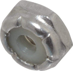 Value Collection - #6-32 UNC 18-8 Hex Lock Nut with Nylon Insert - 5/16" Width Across Flats, 9/64" High - Benchmark Tooling