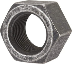 Value Collection - 1-1/8 - 12 UNF Steel Right Hand Hex Nut - 1-11/16" Across Flats, 0.999" High, Uncoated - Benchmark Tooling