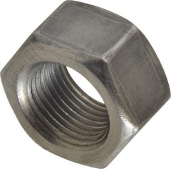 Value Collection - 3/4-16 UNF Steel Right Hand Hex Nut - 1-1/8" Across Flats, 41/64" High, Uncoated - Benchmark Tooling