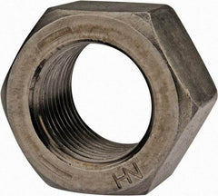 Value Collection - 7/8-14 UNF Steel Right Hand Hex Nut - 1-5/16" Across Flats, 3/4" High, Uncoated - Benchmark Tooling