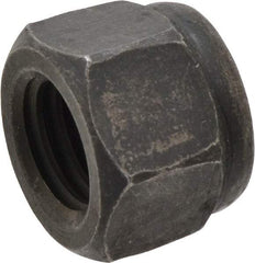 Value Collection - 5/8-11 UNC Grade 8 Hex Lock Nut with Nylon Insert - 15/16" Width Across Flats, 3/4" High, Uncoated - Benchmark Tooling