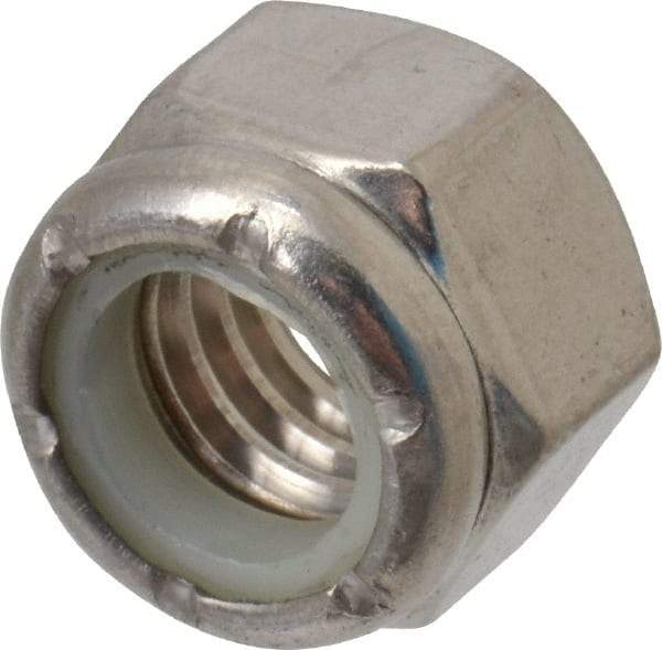 Value Collection - 7/16-14 UNC 316 Hex Lock Nut with Nylon Insert - 5/8" Width Across Flats, 29/64" High - Benchmark Tooling