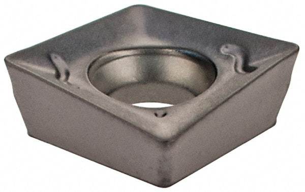 Iscar - XOMT060204 HQ Grade IC908 Carbide Milling Insert - TiAlN Finish, 0.1008" Thick, 0.2425" Inscribed Circle, 0.4mm Corner Radius - Benchmark Tooling