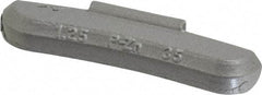 Myers Tire Supply - 1.25 oz Wheel Weight - Zinc, For Use with Import & Domestic Passenger Cars, 1/2 Ton Trucks, Mini Pickups & Vans with Standard 1/8" Flange - Benchmark Tooling