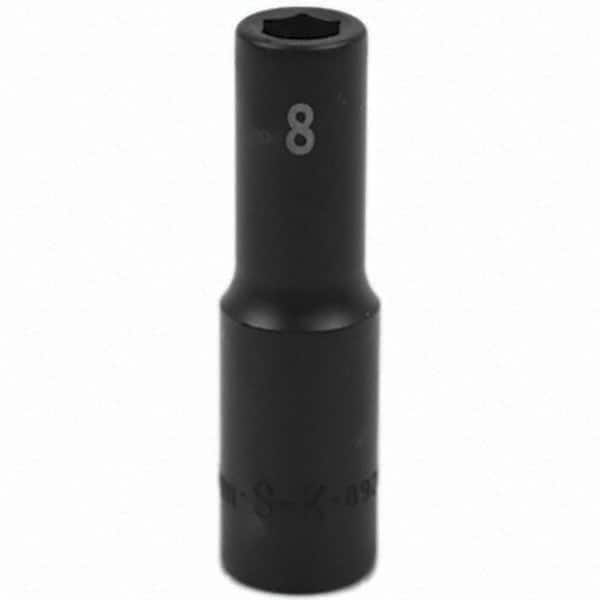 SK - Impact Socket - 3/8"DR 8MM DEEP IMPACT SOCKET - Benchmark Tooling