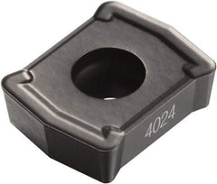 Sandvik Coromant - 8813 53 Grade 4044 Carbide Indexable Drill Insert - TiAlN Finish, Rectangle, 7/32" Inscribed Circle - Benchmark Tooling