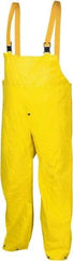 MCR Safety - Size 2XL, Yellow, Rain, Limited Flammability Overall - Snap Ankle, Take Up Snaps Wrist - Benchmark Tooling