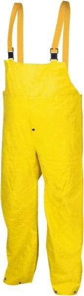 MCR Safety - Size M, Yellow, Rain, Limited Flammability Overall - Snap Ankle, Take Up Snaps Wrist - Benchmark Tooling