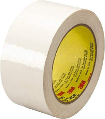 3M - 36 Yds. x 1", White Polyethylene Film Tape - 483 Series, 5 mil Thick, 10 Lb./Inch Tensile Strength - Benchmark Tooling