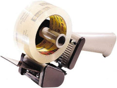 3M - 2" Wide, Pistol Grip Style, Handheld Tape Dispenser - For Use with Box Sealing Tape - Benchmark Tooling