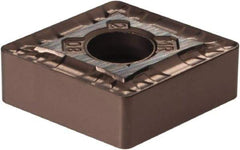 Kennametal - CNMG432 MR Grade KCP25B Carbide Turning Insert - TiCN/Al2O3/TiOCN Finish, 80° Diamond, 1/2" Inscr Circle, 3/16" Thick, 1/32" Corner Radius - Benchmark Tooling