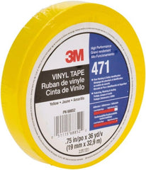 3M - 3/4" x 108' Vinyl Floor & Egress Tape - Benchmark Tooling