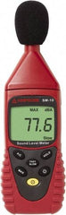 Amprobe - A and C Frequency Weight, LCD Display Sound Meter - 30 to 130 Decibels - Benchmark Tooling