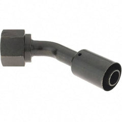 Eaton - Carbon Steel Hydraulic Hose Swivel - -10 Hose Size, 5/8" Hose Diam - Benchmark Tooling