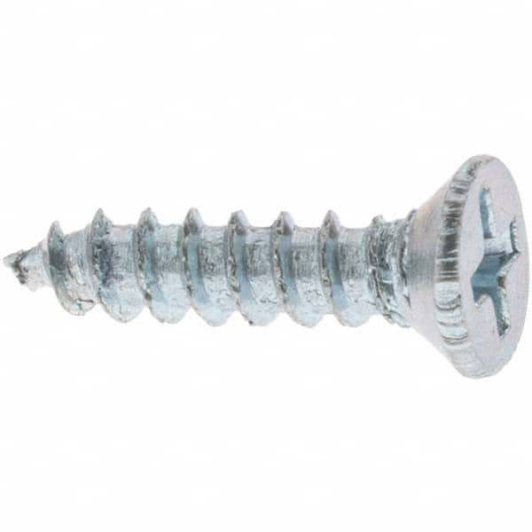 Value Collection - Sheet Metal Screws System of Measurement: Inch Head Type: Flat - Benchmark Tooling