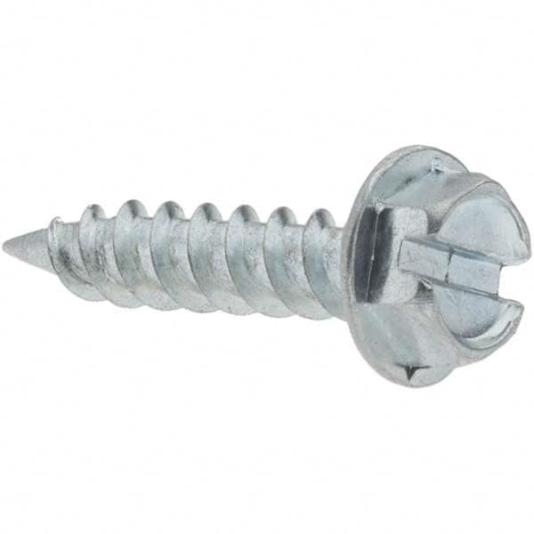 Value Collection - Sheet Metal Screws System of Measurement: Inch Head Type: Hex Washer - Benchmark Tooling